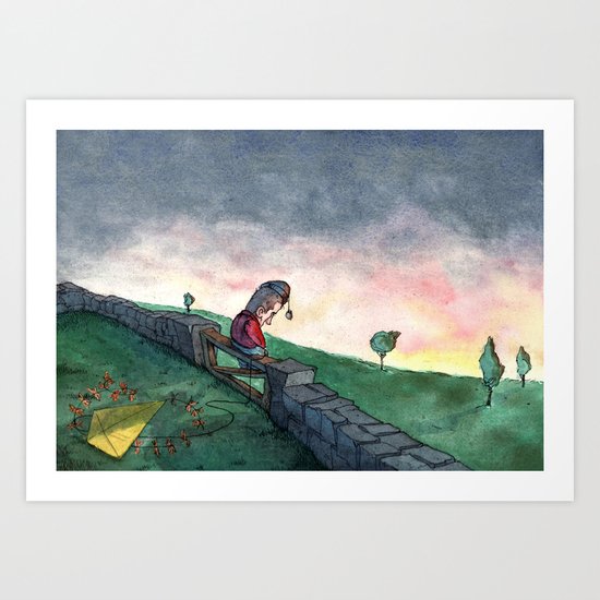 The Apple Prince Art Print