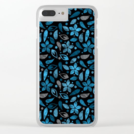Colorful Lovely Pattern XVVI Clear iPhone Case