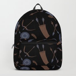 Archer's Companions (Original w/ black background) Backpack