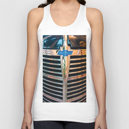 Old Chevrolet Unisex Tank Top