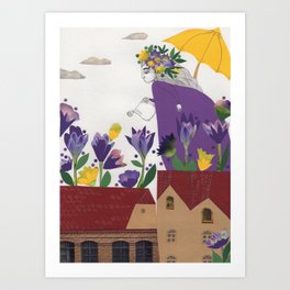 Summer in the City Art Print