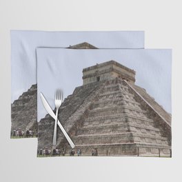 Mexico Photography - The Ancient Historical Building In Mexico Placemat