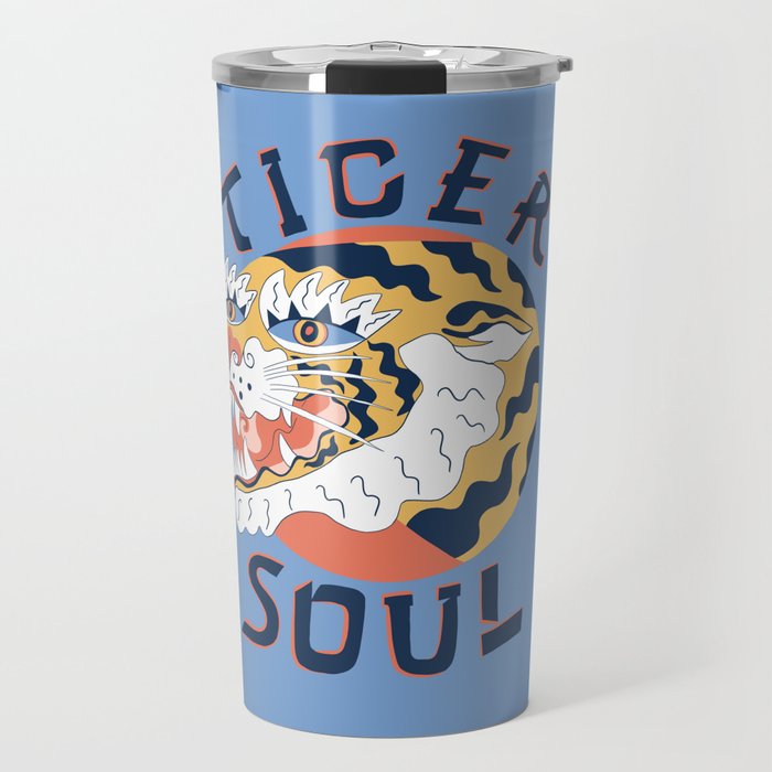 tiger soul Travel Mug