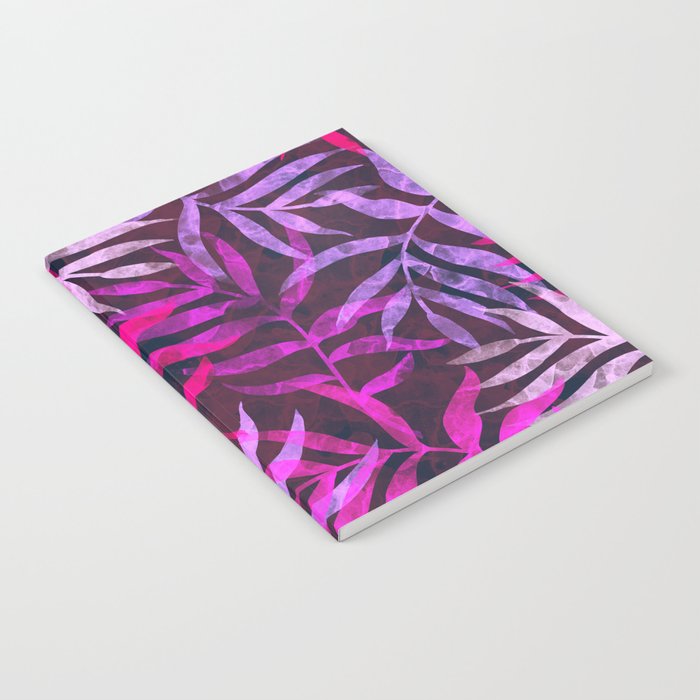 Watercolor Tropical Palm Leaves VI Notebook