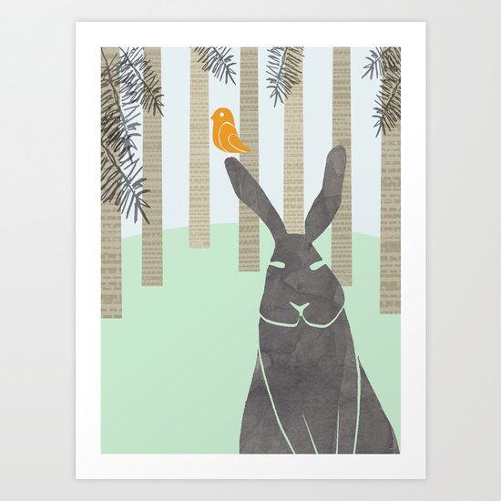 Rabbit Art Print