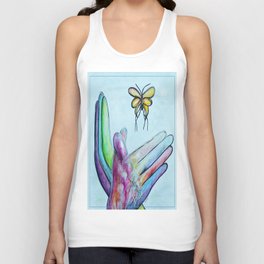 American Sign Language BUTTERFLY Tank Top