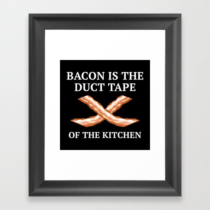 Duct Tape Of The Kitchen Framed Art Print