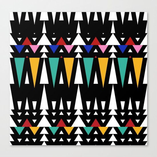 Tribal Fun 2 Canvas Print