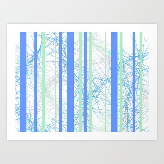 Scattered Art Print