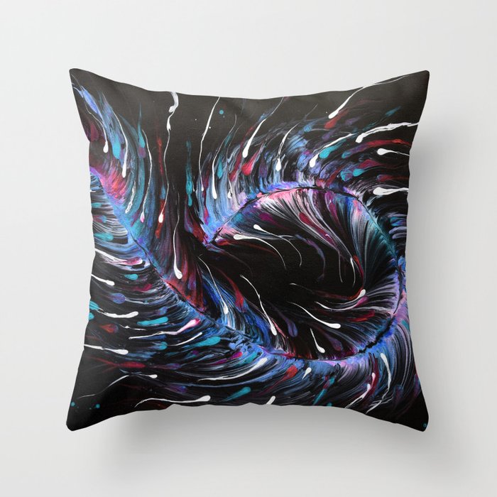 Color Explosion Throw Pillow