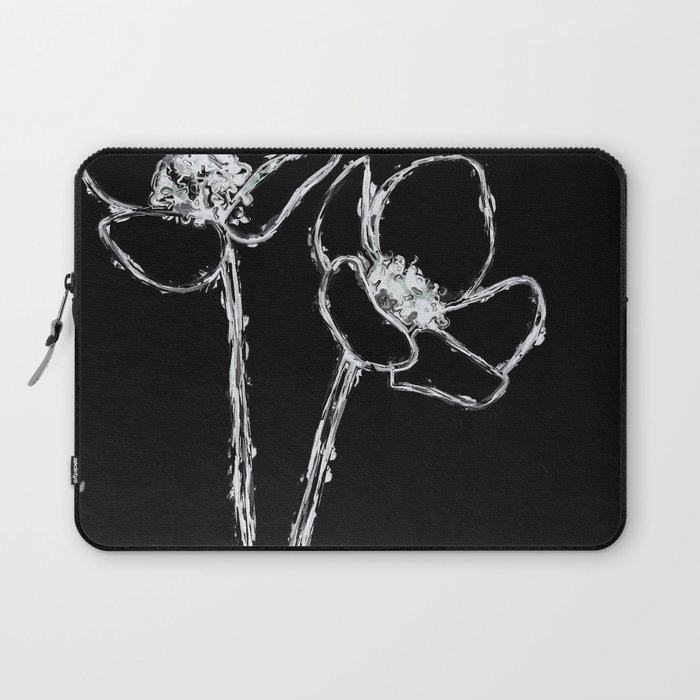 Botanical BW II art and home decor Laptop Sleeve