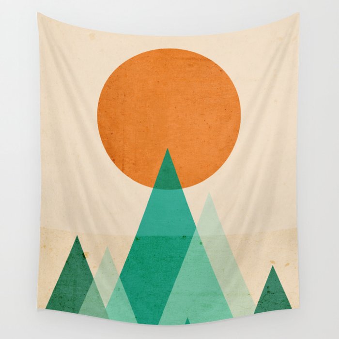 No mountains high enough Wall Tapestry