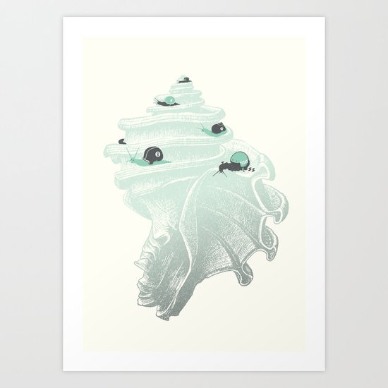 Race for the Prize Art Print