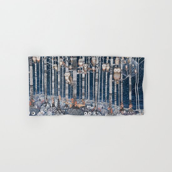Winter forest Hand & Bath Towel