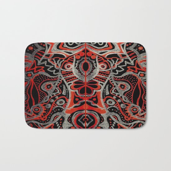 Courage of the Tigress Bath Mat