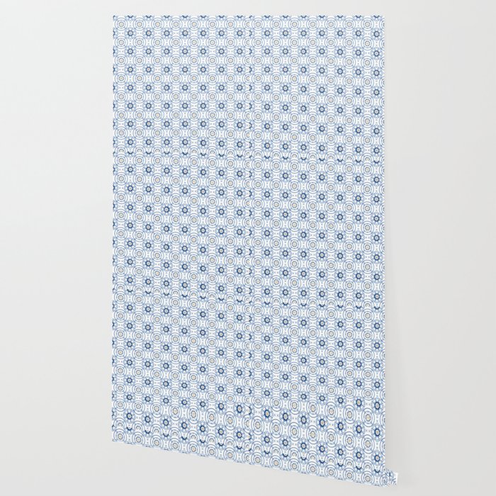 Blue Moroccan Tiles Bathroom Tile Decal Cottage Chic Oriental