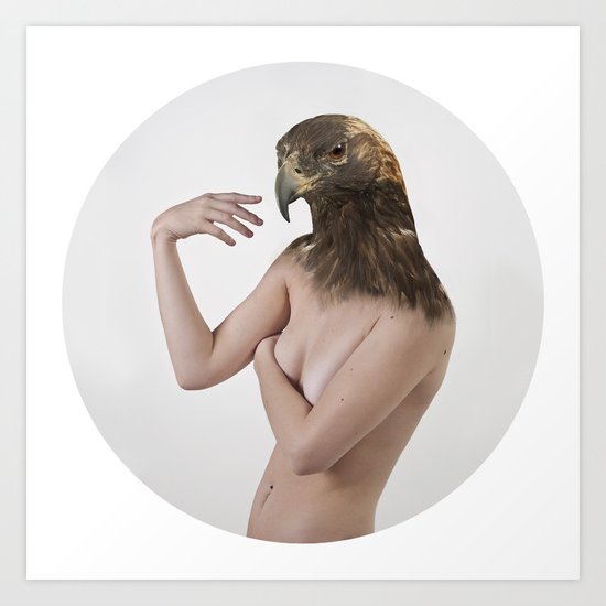 Therianthrope - Eagle Art Print