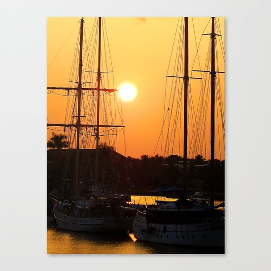 Nadi Harbour, Fiji Canvas Print