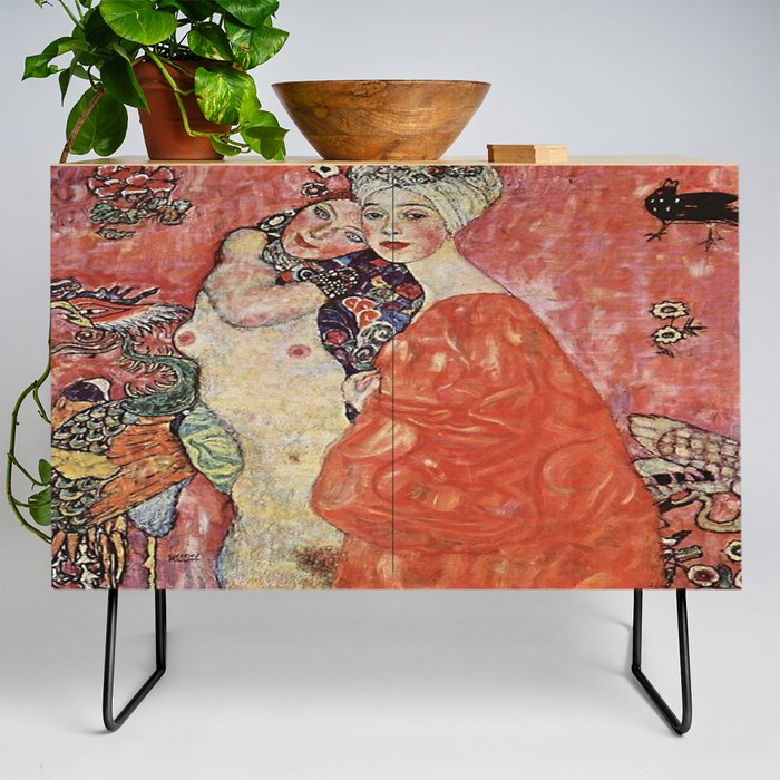 Gustav Klimt,The Women Friends Credenza