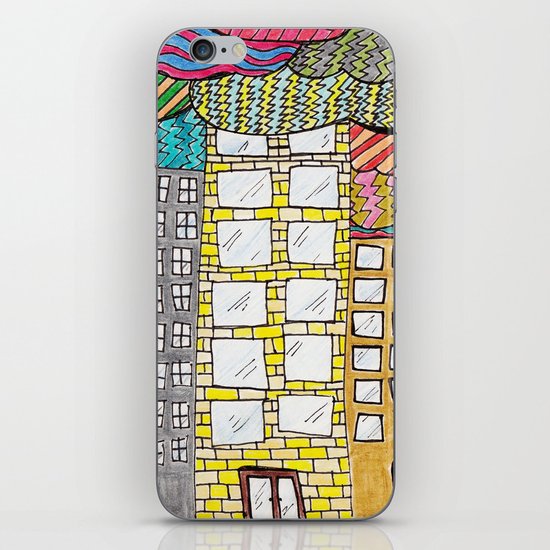 chicago skyline iPhone & iPod Skin