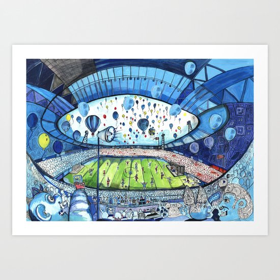 Derby Art Print