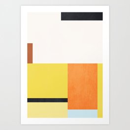 Abstract Geometric 35 Art Print