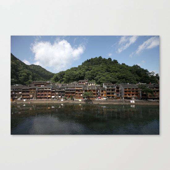 the ancient city named phoenix Canvas Print