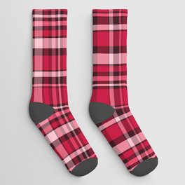Plaid // Ruby Red Socks