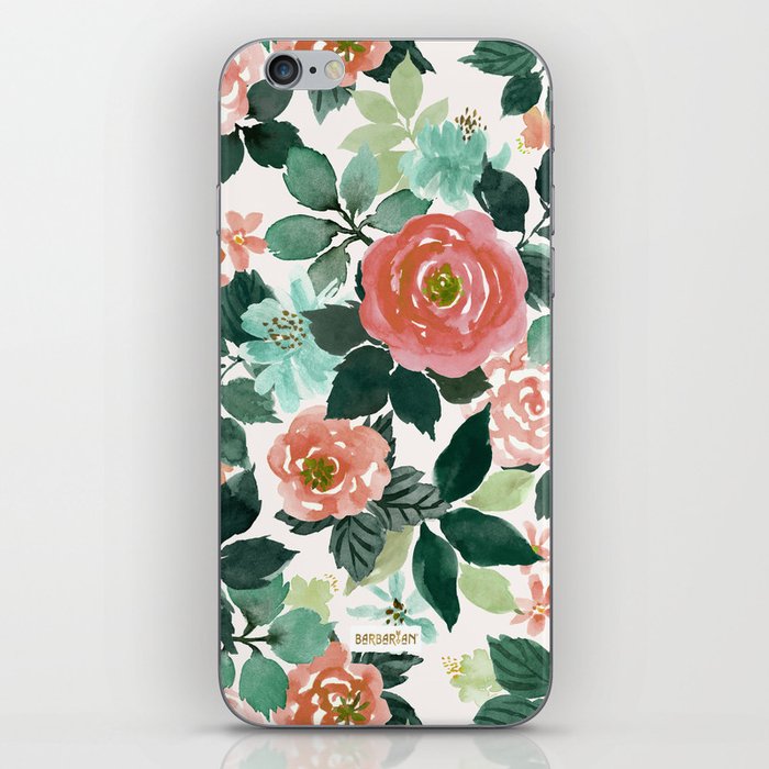 CIVILIZED Rose Floral iPhone Skin