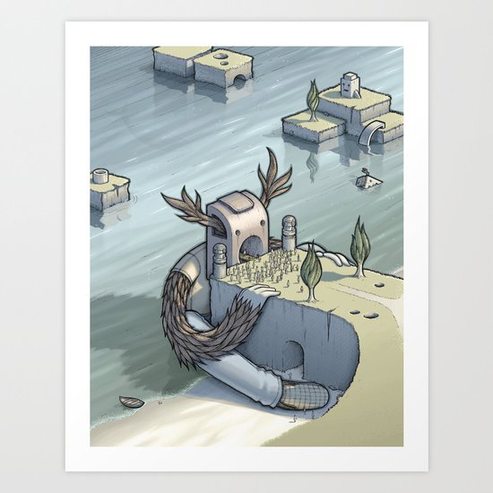 Fools Rush In Art Print