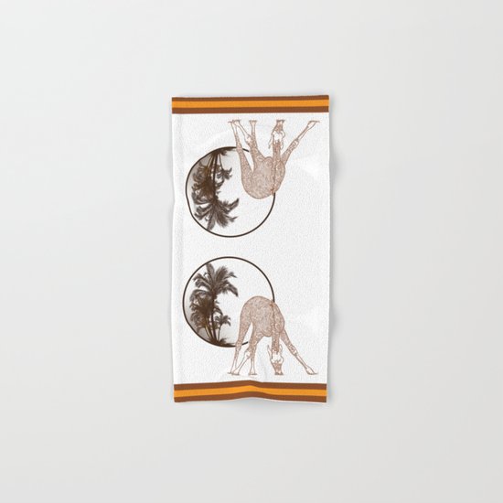 Giraffe Hand & Bath Towel