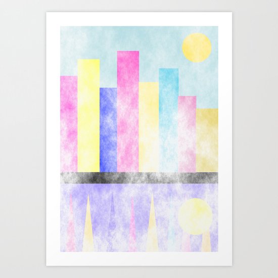Skyline Art Print