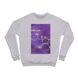 Ascorbic acid Structural chemical formula Crewneck Sweatshirt