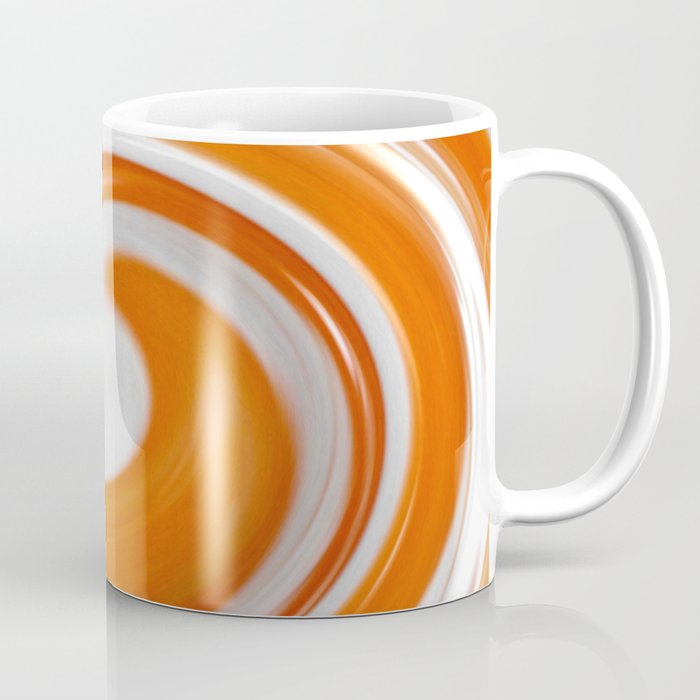 Lollipop Swirls - Orange Coffee Mug