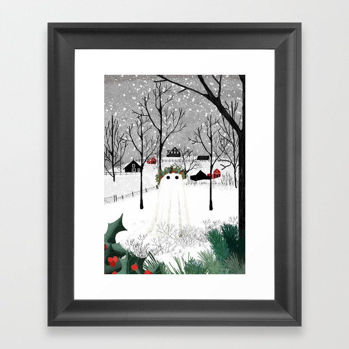 The Holly King Framed Art Print