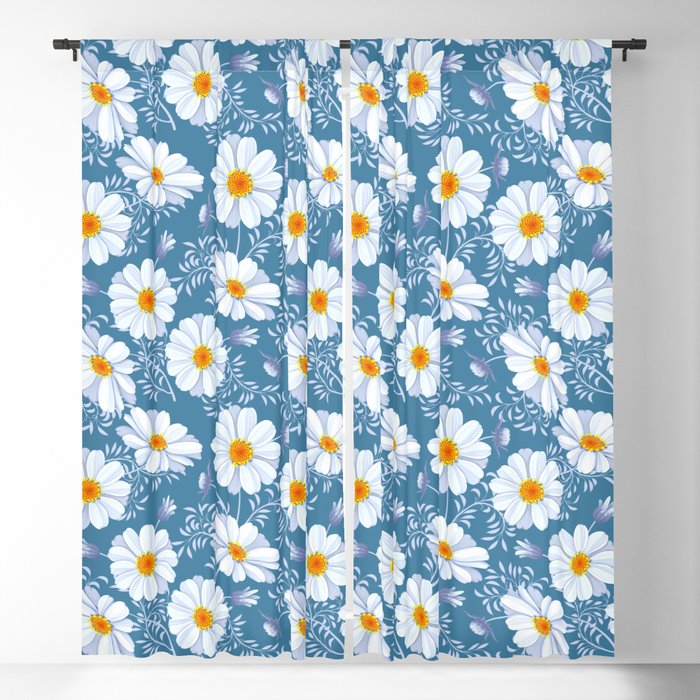 FIELD OF DAISIES Blackout Curtain
