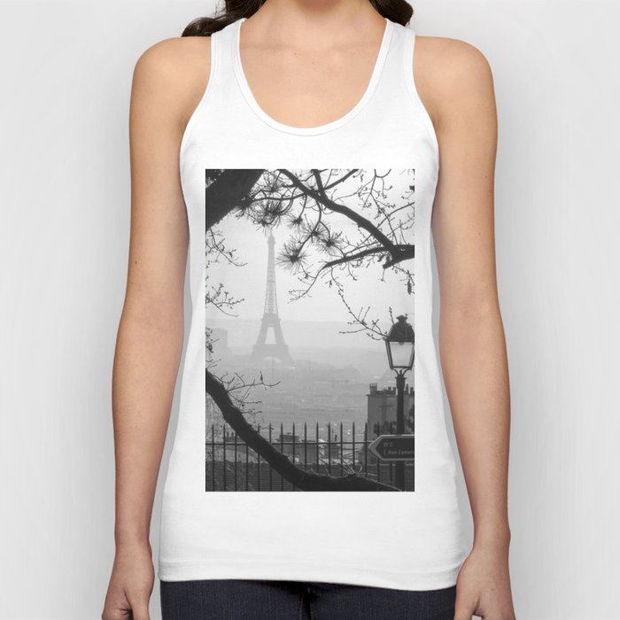 Winter In Paris Unisex Tank Top By Parisdisephotography Society6
