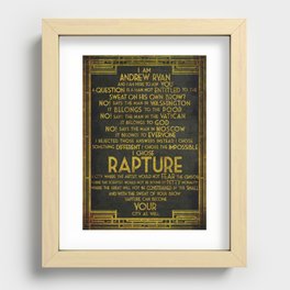 Ryans Rapture Recessed Framed Print