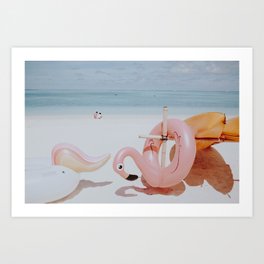 summer beach xxi / mengalum island Art Print