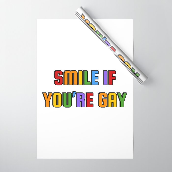 Gay wrapping paper store