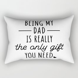 Funny Father's Day Gift Rectangular Pillow