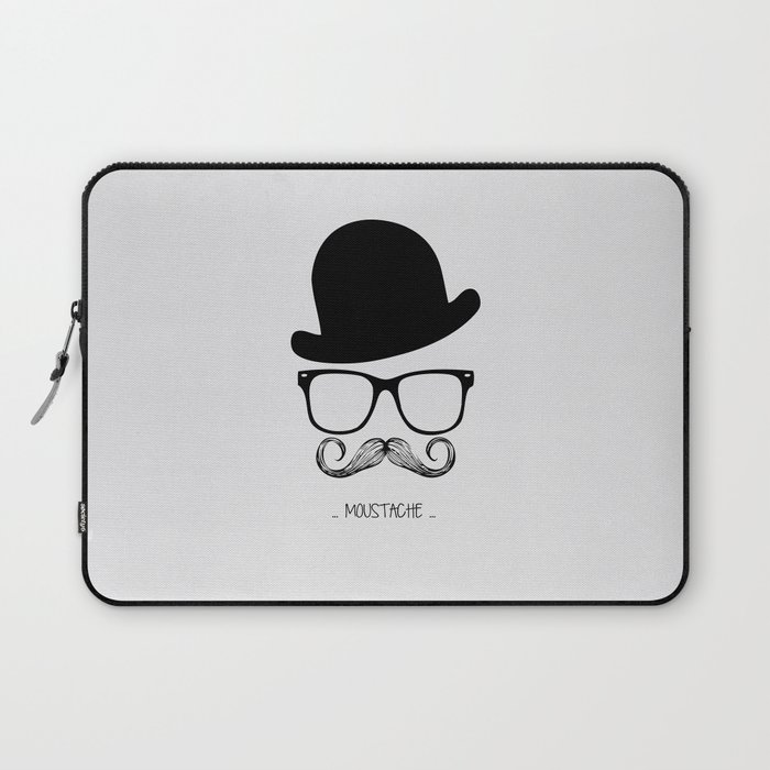 Mr. Moustache Laptop Sleeve