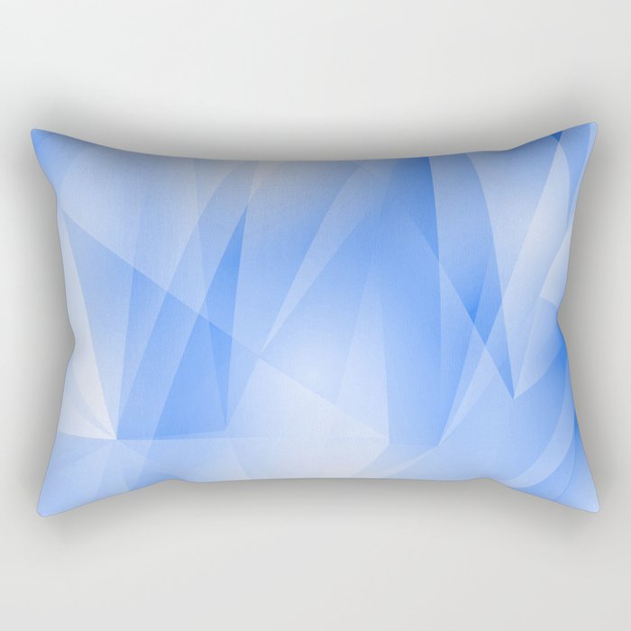 Iceberg Angularity No.1 Rectangular Pillow