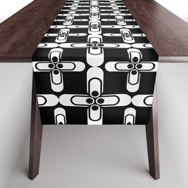 Black & White Table Runner