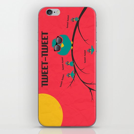 tweet-tweet, TWEET-TWEET iPhone Skin