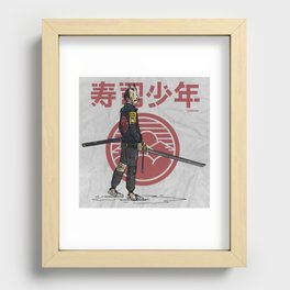 Samurai boy Recessed Framed Print