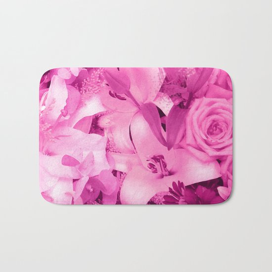 Floral Bath Mat
