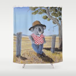 Aussie Koala Shower Curtain