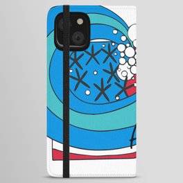 Brave Free and Wild iPhone Wallet Case