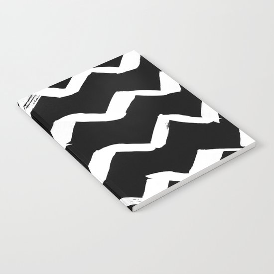 Ink Chevron(invert) Notebook